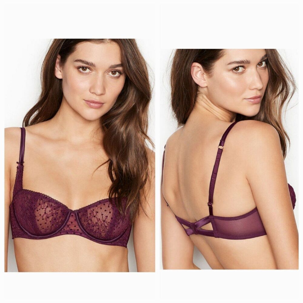 NWT VS Unlined Balconette Bra